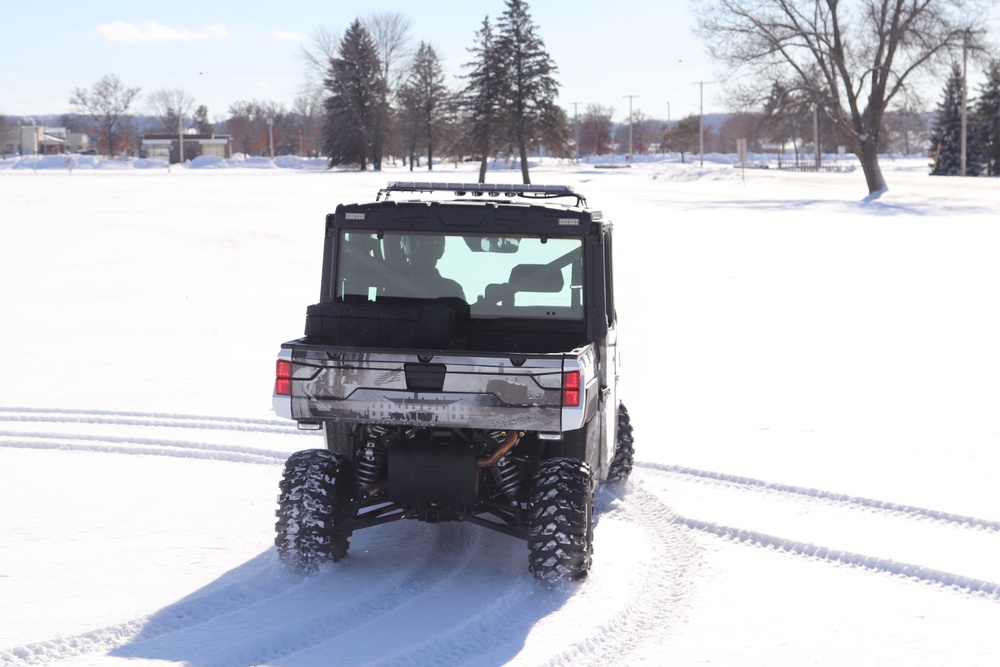 Fort McCoy Directorate of Emergency Services Police Department UTVs get special look