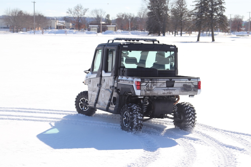 Fort McCoy Directorate of Emergency Services Police Department UTVs get special look