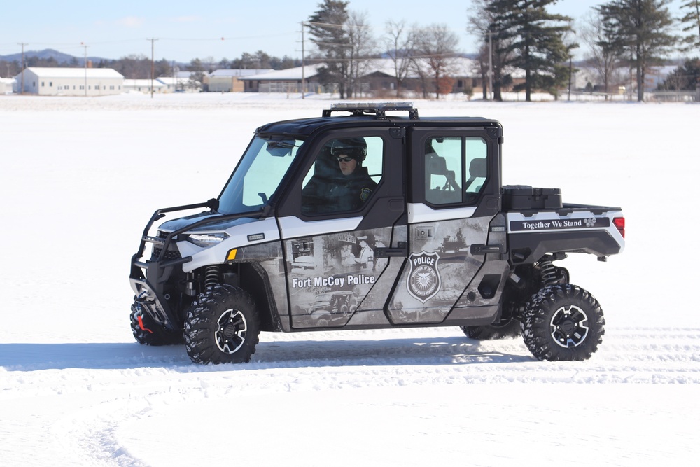 Fort McCoy Directorate of Emergency Services Police Department UTVs get special look