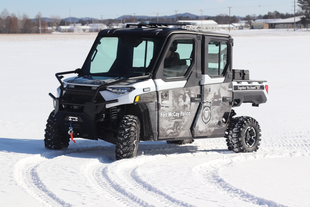 Fort McCoy Directorate of Emergency Services Police Department UTVs get special look