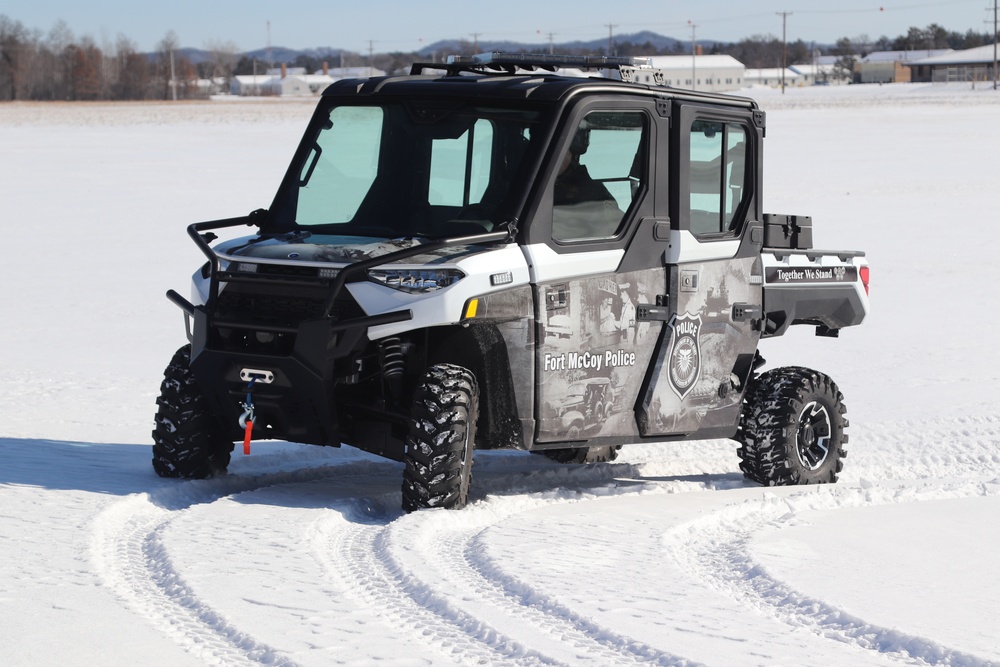 Fort McCoy Directorate of Emergency Services Police Department UTVs get special look