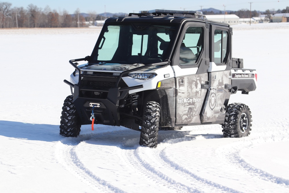 Fort McCoy Directorate of Emergency Services Police Department UTVs get special look