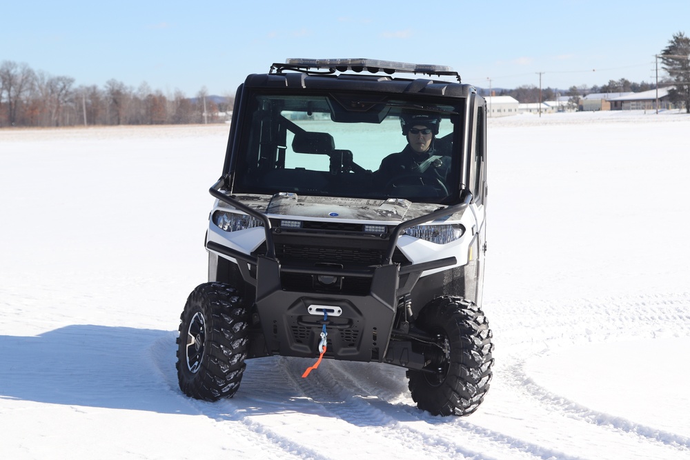 Fort McCoy Directorate of Emergency Services Police Department UTVs get special look