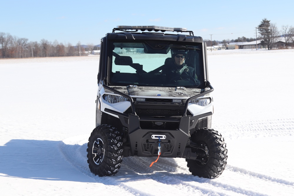 Fort McCoy Directorate of Emergency Services Police Department UTVs get special look