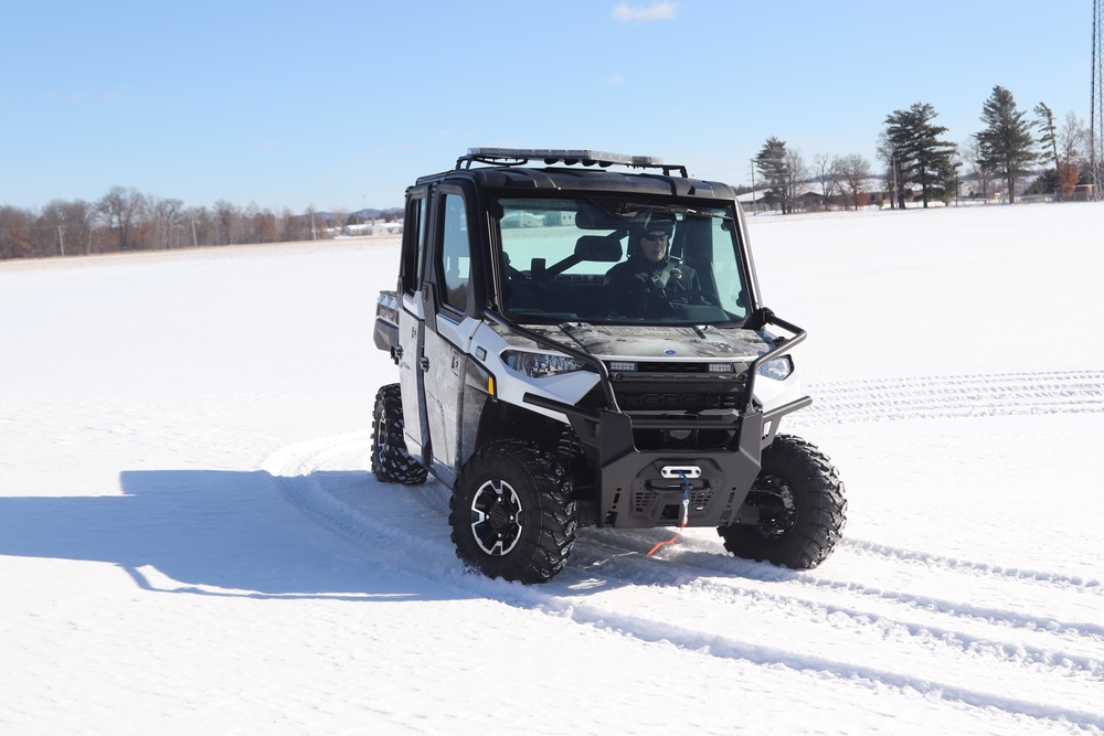 Fort McCoy Directorate of Emergency Services Police Department UTVs get special look