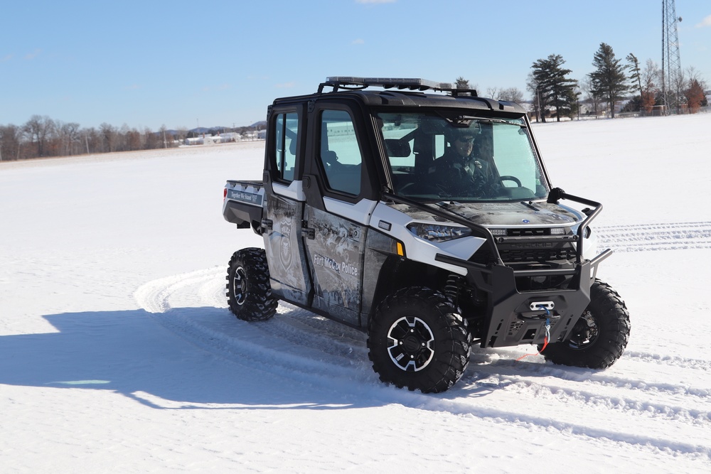 Fort McCoy Directorate of Emergency Services Police Department UTVs get special look