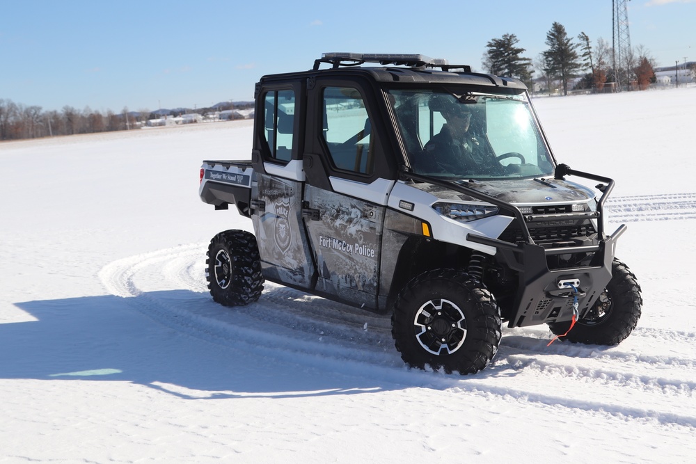 Fort McCoy Directorate of Emergency Services Police Department UTVs get special look