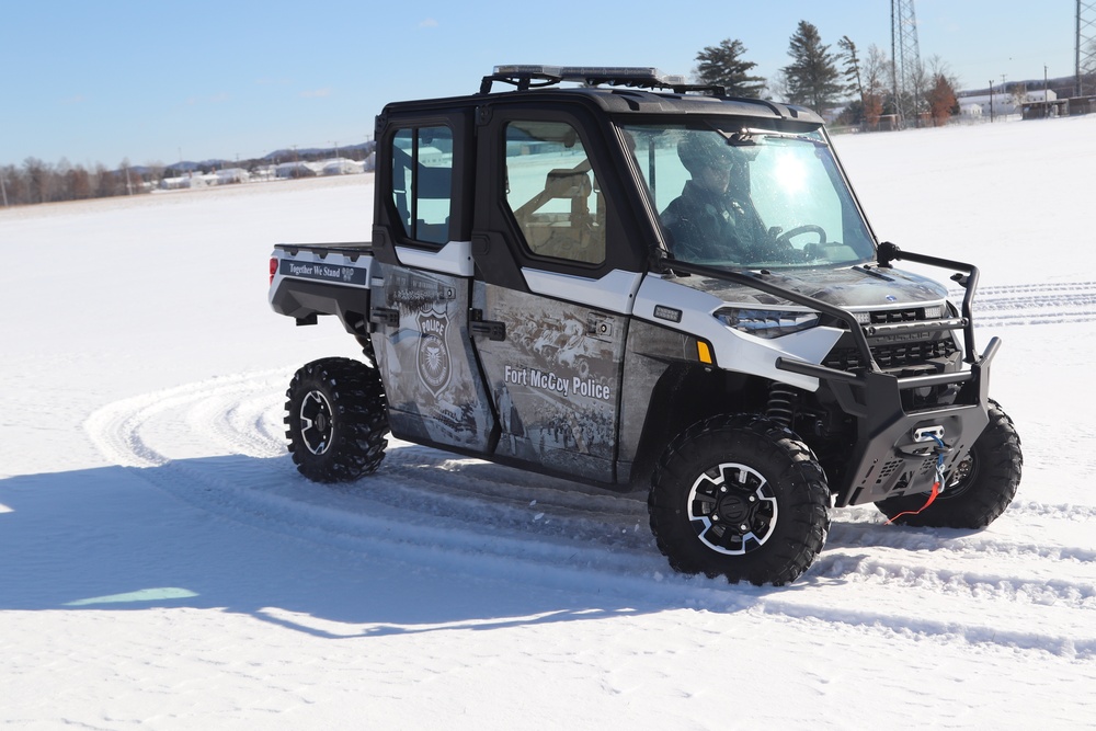 Fort McCoy Directorate of Emergency Services Police Department UTVs get special look