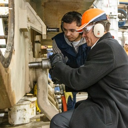 Secretary of the Army views industrial base operations