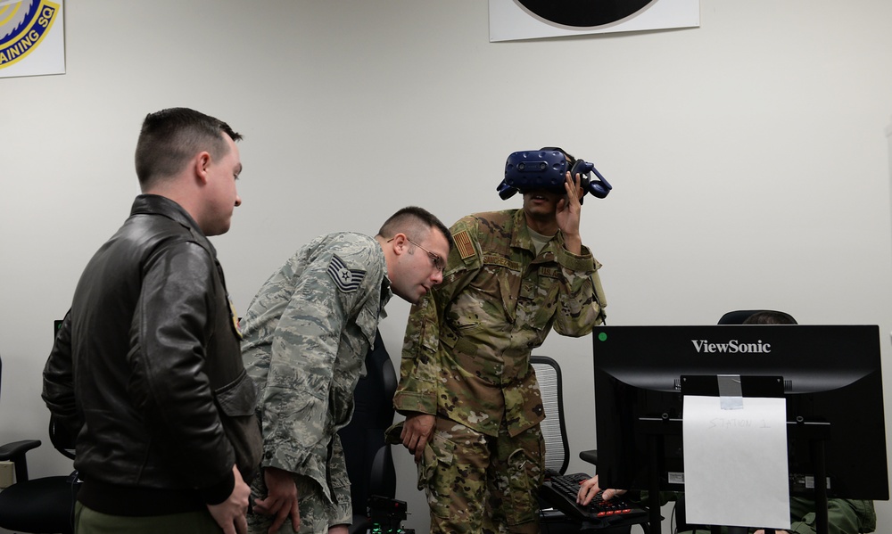 Columbus AFB Spark Cell shares best practices with Tinker AFB Airmen