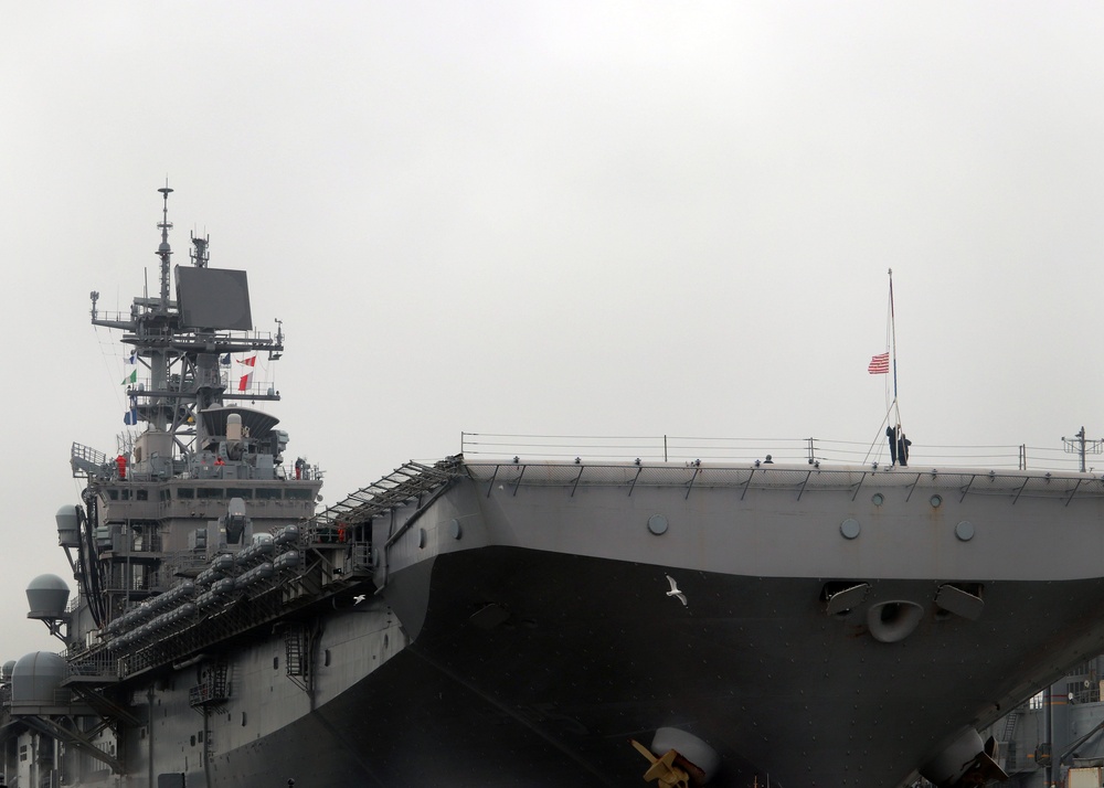 USS Bataan Sea Trials
