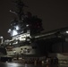 CVN 77 Transits Elizabeth River To NNSY