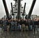 Sailors tour decommissioned battleship