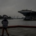 CVN 77 Transits Elizabeth River To NNSY