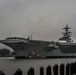 CVN 77 Transits Elizabeth River To NNSY