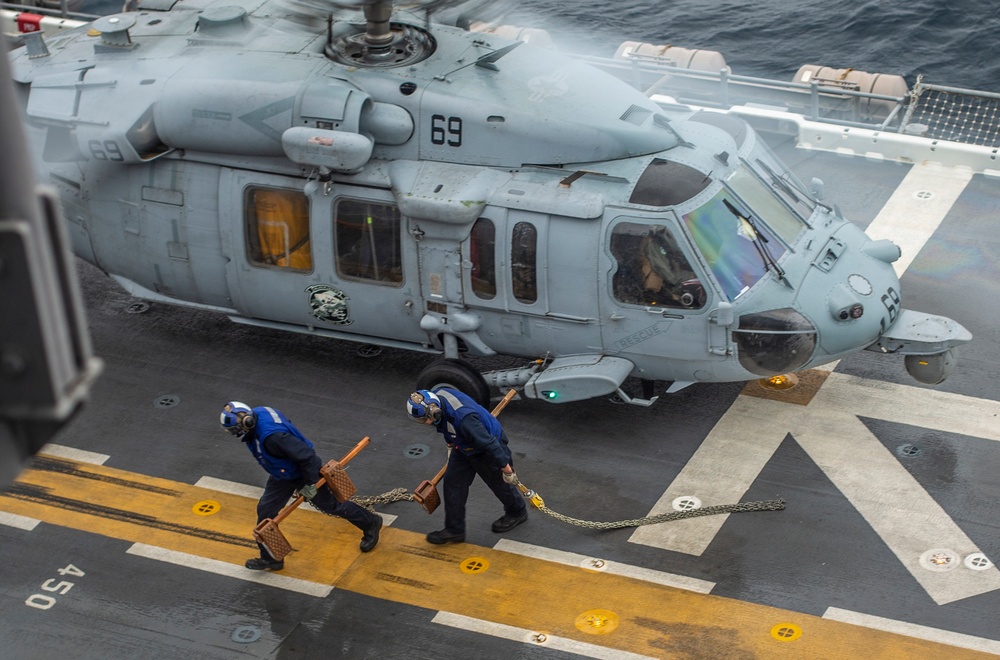 USS Boxer Flight Operations