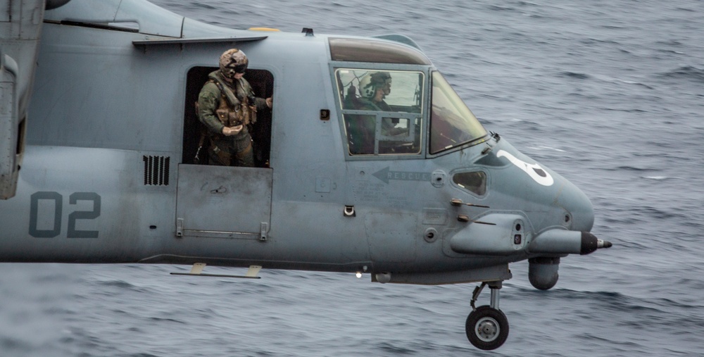 USS Boxer Flight Operations