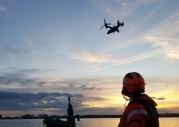 Coast Guard enforces security zone for State of the Union address
