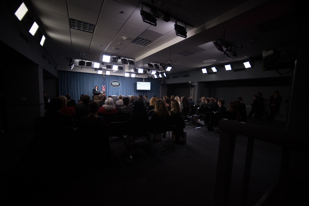 DASD-Military Community and Family Policy holds press briefing