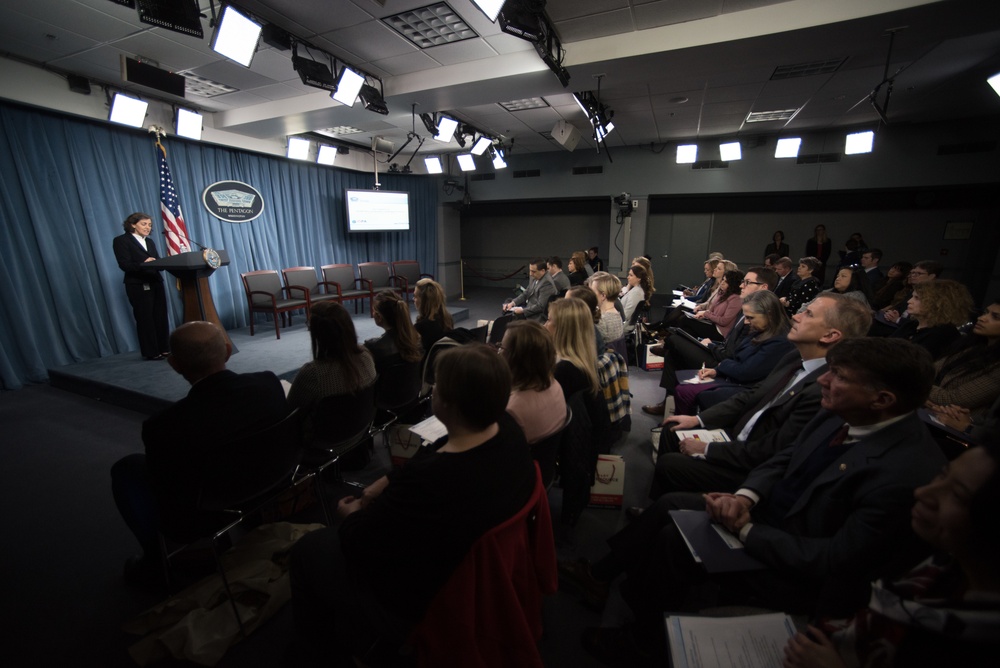 DASD-Military Community and Family Policy holds press briefing