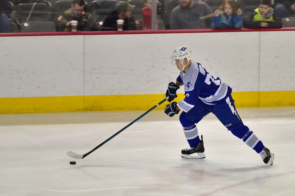 Air Force takes 4-3 overtime hockey victory