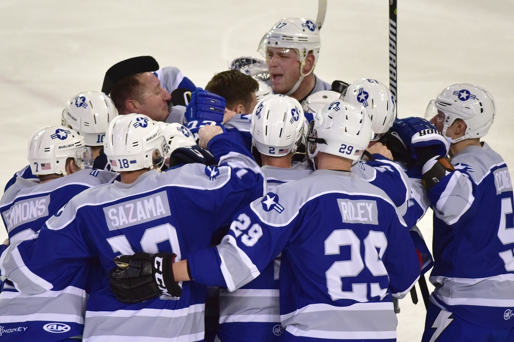 Air Force takes 4-3 overtime hockey victory