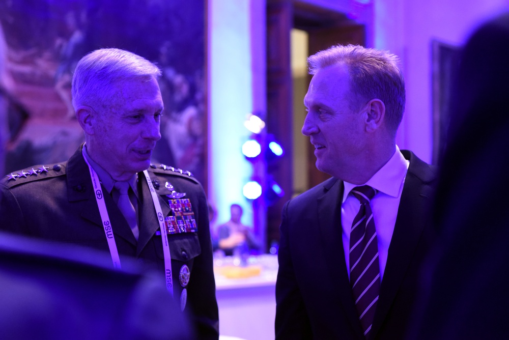 U.S. Acting Secretary of Defense Attends Munich Event Honoring Senator John MCain