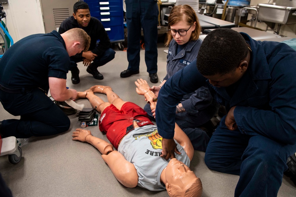 USS Green Bay Cobra Gold Medical Training Evolution