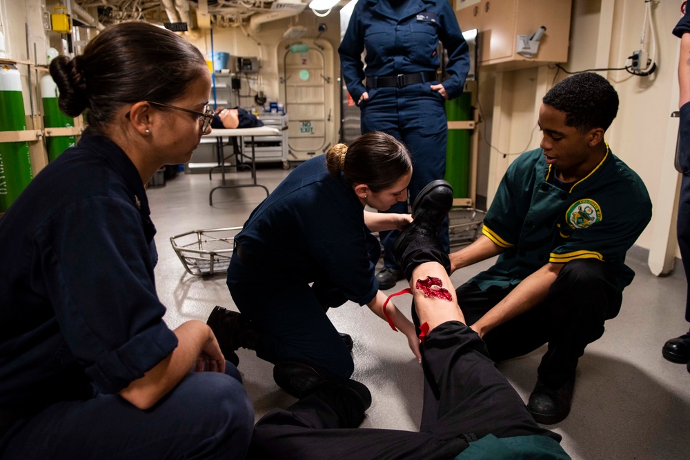 USS Green Bay Cobra Gold Medical Training Evolution