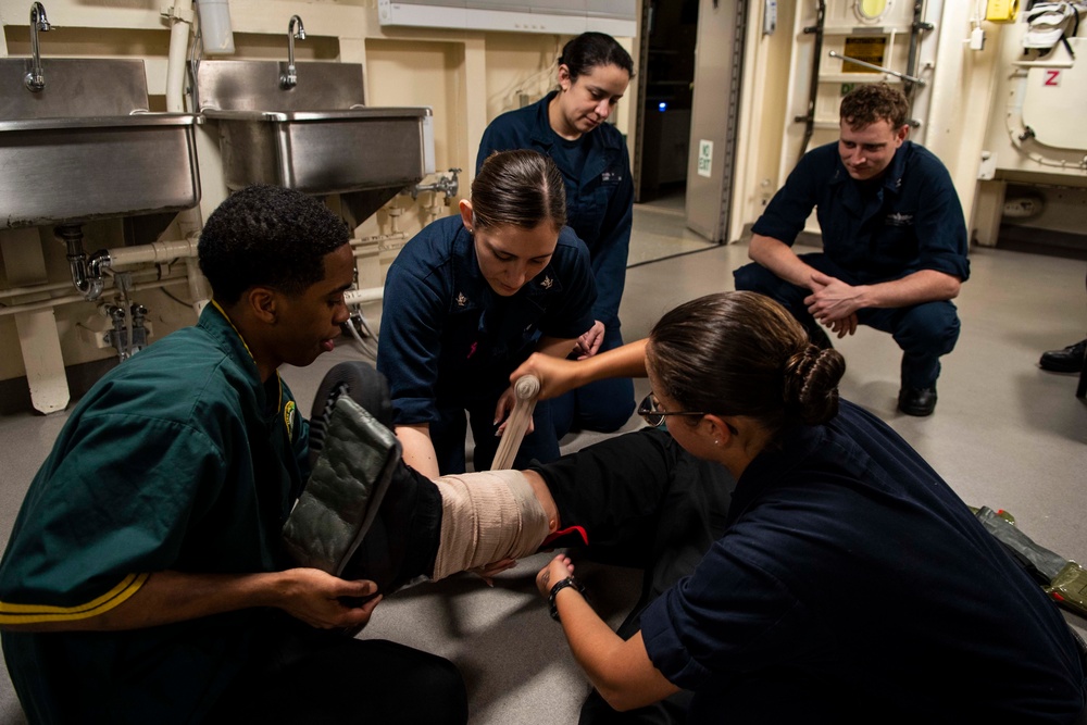 USS Green Bay Cobra Gold Medical Training Evolution