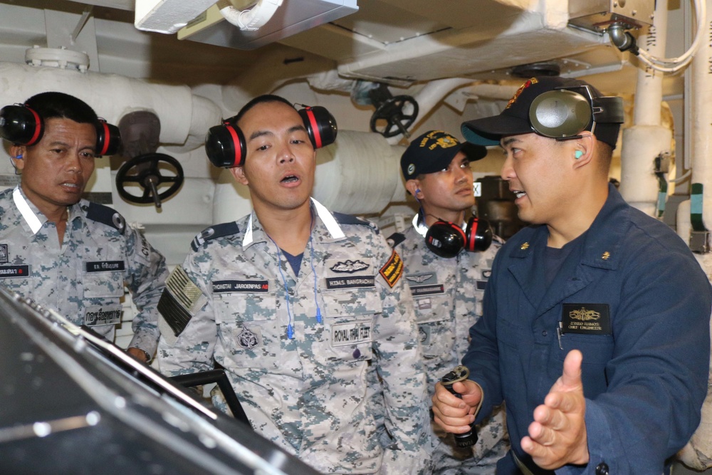 USS Green Bay Cobra Gold Royal Thai Navy Engineering Tour
