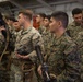’China Marines’ of BLT 1/4, 31st MEU, strap in for a simulated raid in the East China Sea