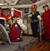 USS Blue Ridge Flying Squad conducts a damage control drill.