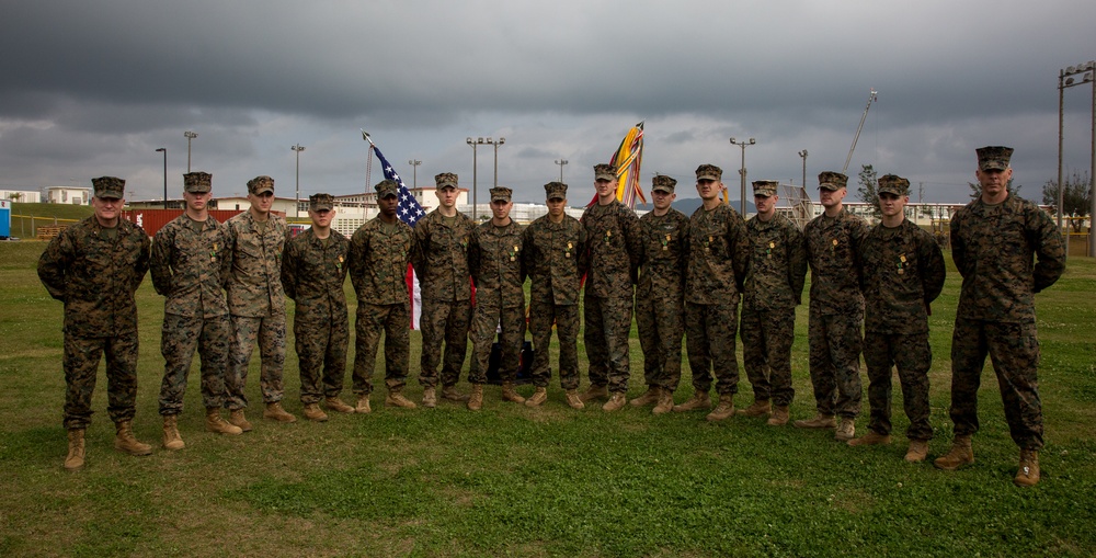 Annual Rifle Squad Combat Practice Competition Winners