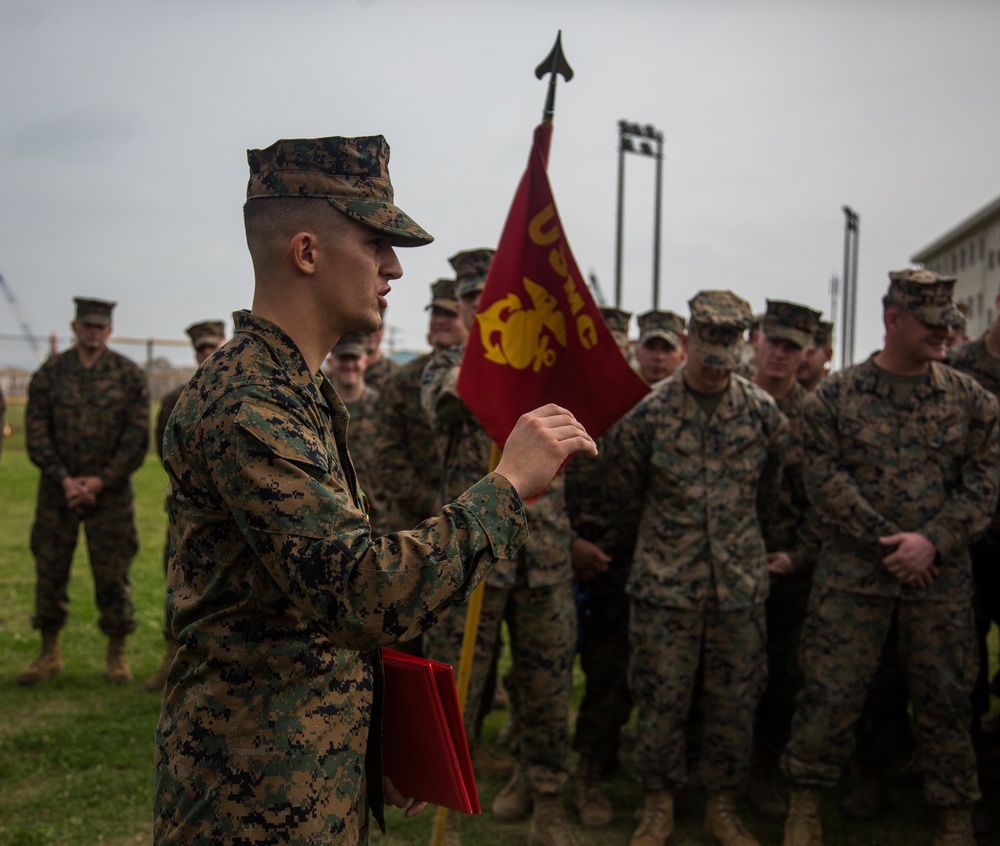 Marine of the Year for 3rd Marine Division