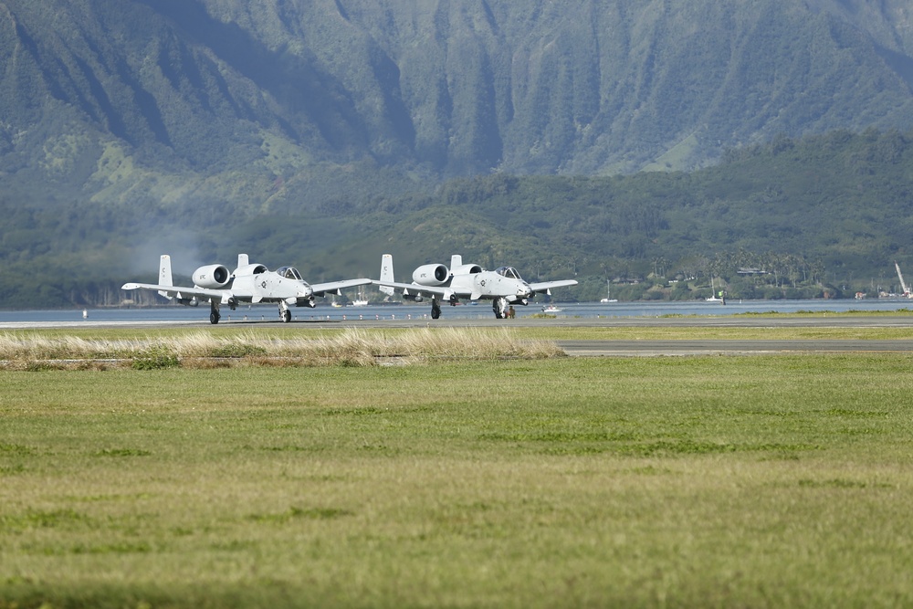A-10's take off from MCBH