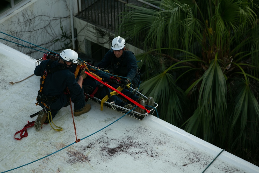 Evaluation on High Angle Rescue