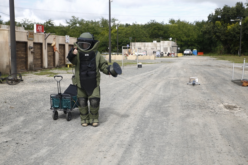 EOD conducts IED training