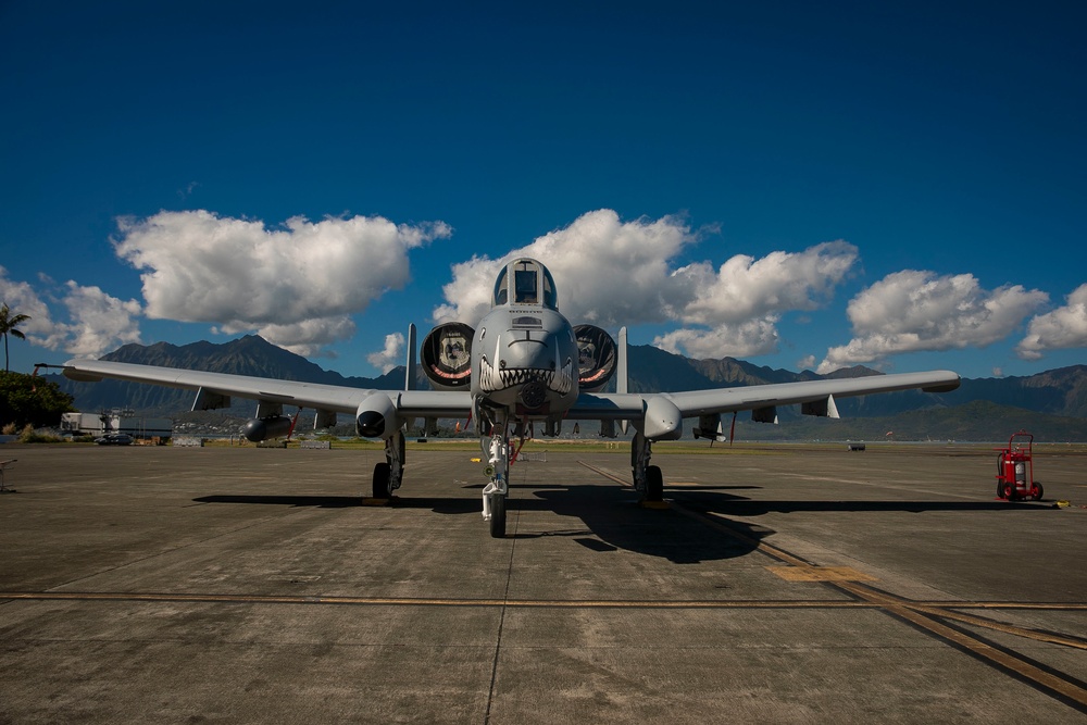 A-10's fly in Hawaii