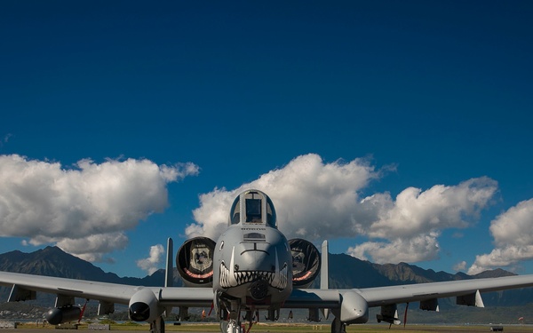 A-10's fly in Hawaii