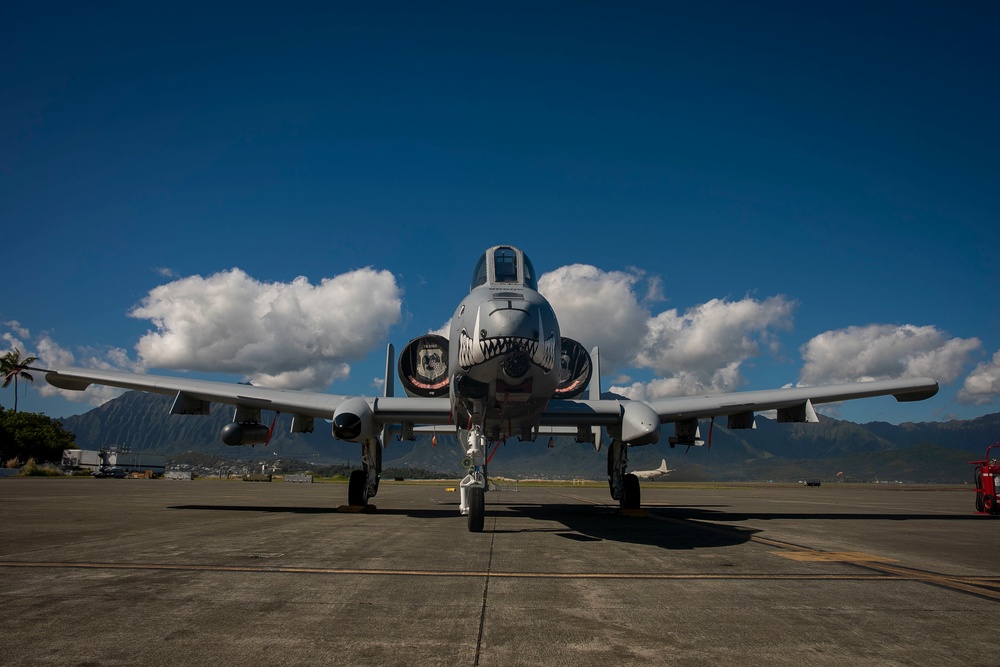 A-10's fly in Hawaii