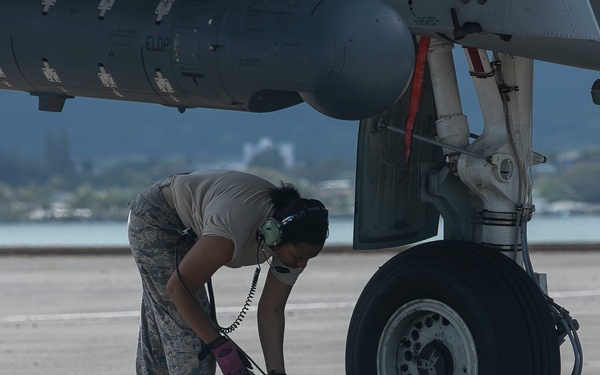 A-10's fly in Hawaii