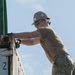 Seabee Crane Crew Moves 40-Foot Containers