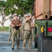Seabee Crane Crew Moves 40-Foot Containers
