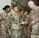 Commandant Presents Coin to Distinguished Honor Graduate