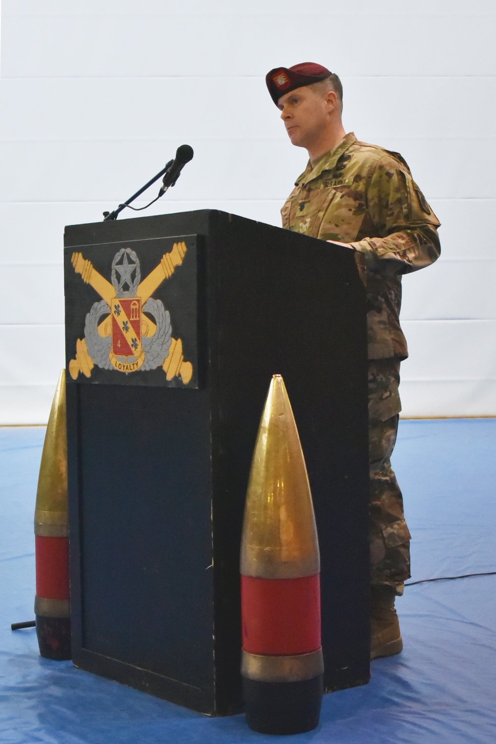 4-319th AFAR Change of Command