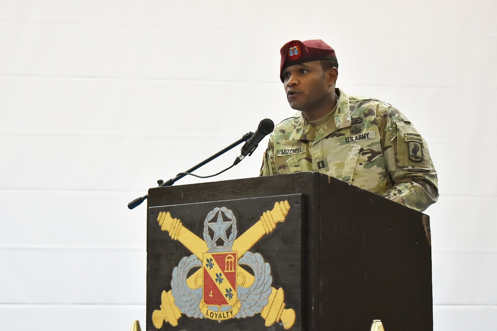 4-319th AFAR Change of Command