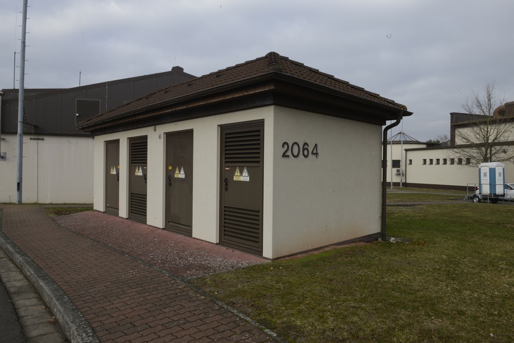 Building 2064 on Ramstein Air Base Feb 22 2019