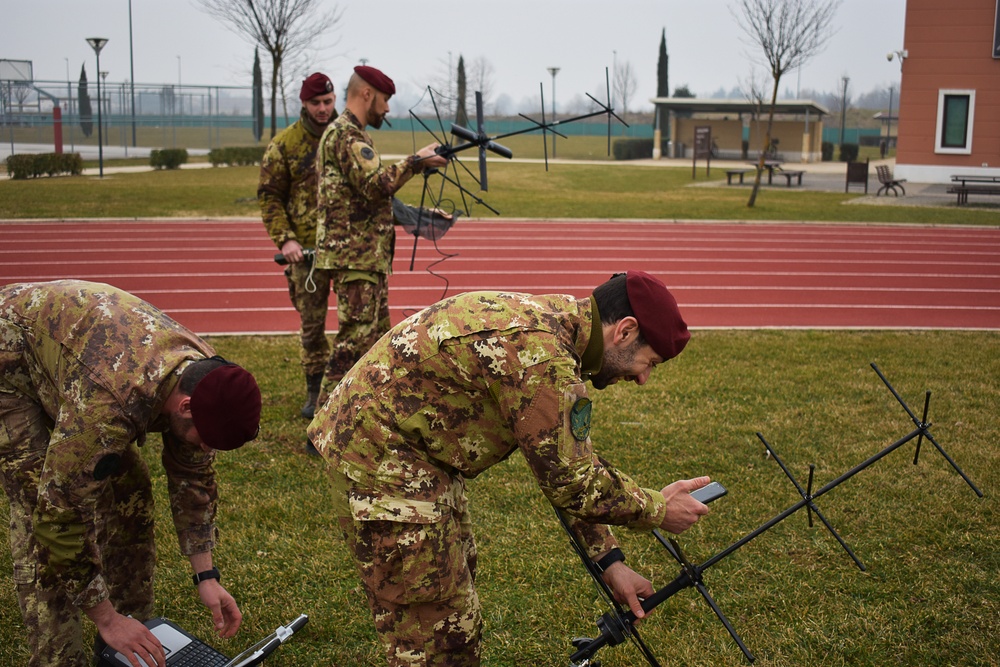 Italian Soldiers on Caserma Del Din