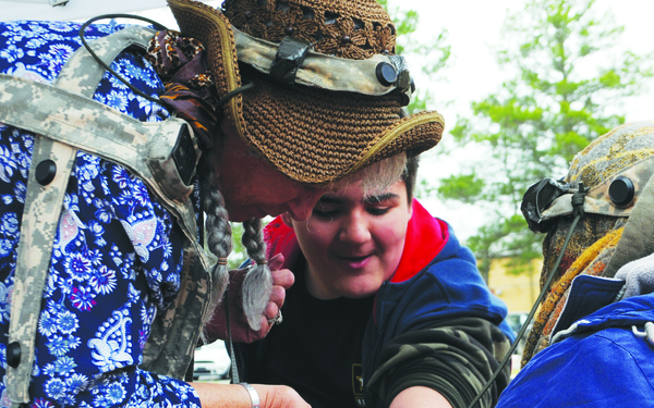 'Attention in the JOC!': Families enjoy JOC tour, peek behind scenes